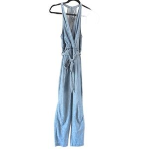 Express Denim Halter Jumper - Sz 0